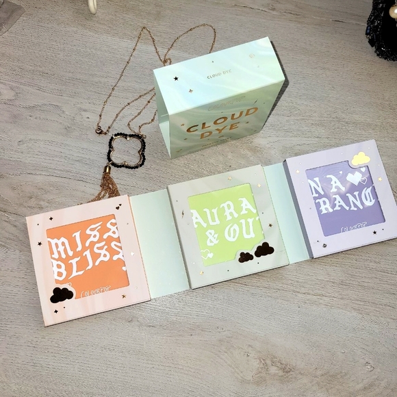 NIB Colourpop CLOUD DYE 3 Palette Set - Picture 2 of 12